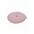 Perna rotunda Button Pink/Mustard